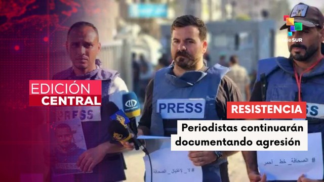 Periodistas palestinos reafirman que seguirán documentando agresiones israelíes