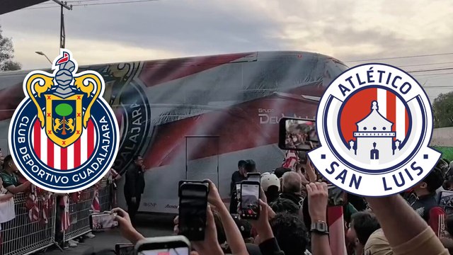 Chivas desata locura en su llegada a San Luis Potosí previo al duelo con Atlético San Luis