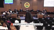 'Batman' argues against help for ICE at US city council meeting