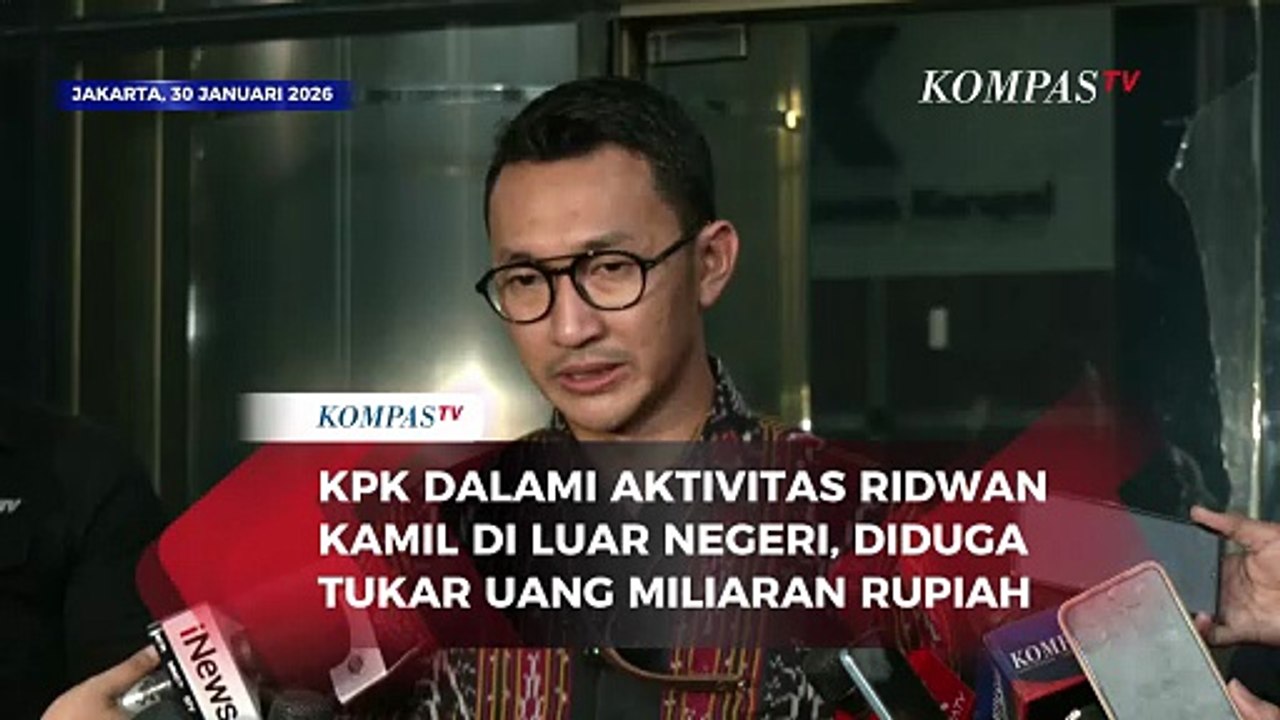 KPK Dalami Dugaan Ridwan Kamil Tukar Miliaran Rupiah ke Mata Uang Asing di Luar Negeri