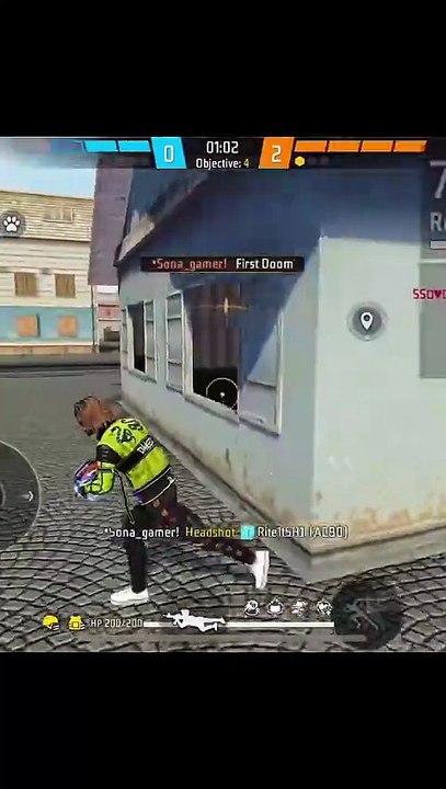 1VS4 for p90 in freefire