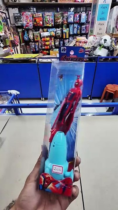 Amazing Spiderman Flying Toy in Action! 🚁 | Bamboo Dragonfly Flying Toy | Kids Fun & Gift Idea