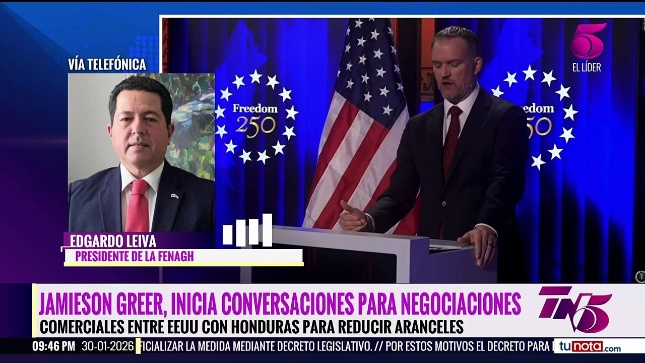 EE.UU. y Honduras inician conversaciones para disminuir aranceles comerciales