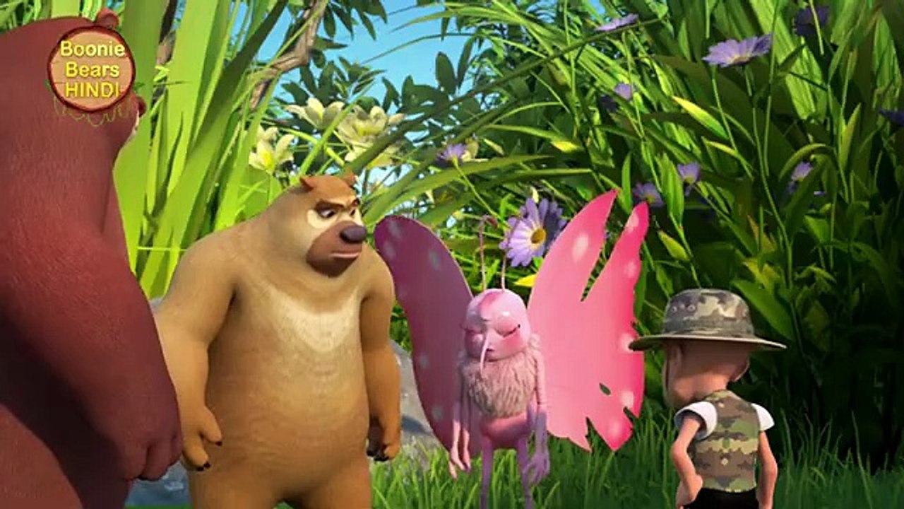 तितलियों की दुनिया _ Bablu Dablu Shrunk Cartoon Story _ Bears Cartoon In Hindi _ Boonie Bears Hindi