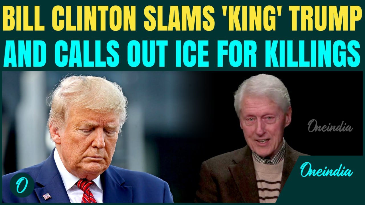 Bill Clinton BREAKS Silence: Slams Trump’s Immigration Crackdown, Mentions Shootings by ICE Agents