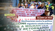 Activistas mexicanos rechazan políticas de EE.UU. contra la comunidad migrante