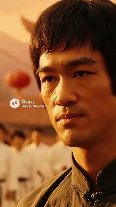 DON'T QUESTION BRUCE LEE! 💥😂 (ULTIMATUM) #brucelee #kungfu #martialarts #ai #funny #dayzerotv