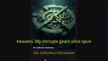 Voice of the First Computer: Antikythera Mechanism Monologue
