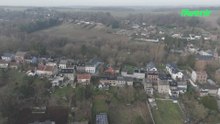 Le Brabant wallon vu du ciel : Tangissart, village né autour de son église