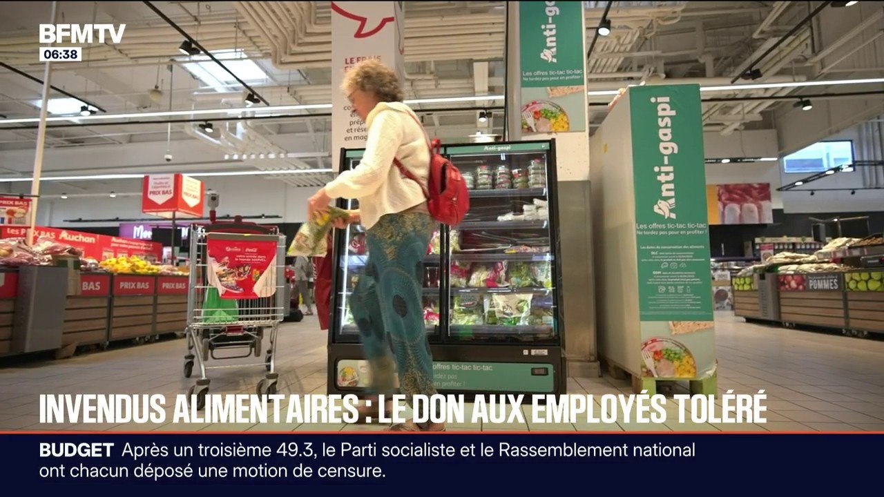 Gaspillage alimentaire: les salariés des commerces pourront bientôt récupérer les invendus