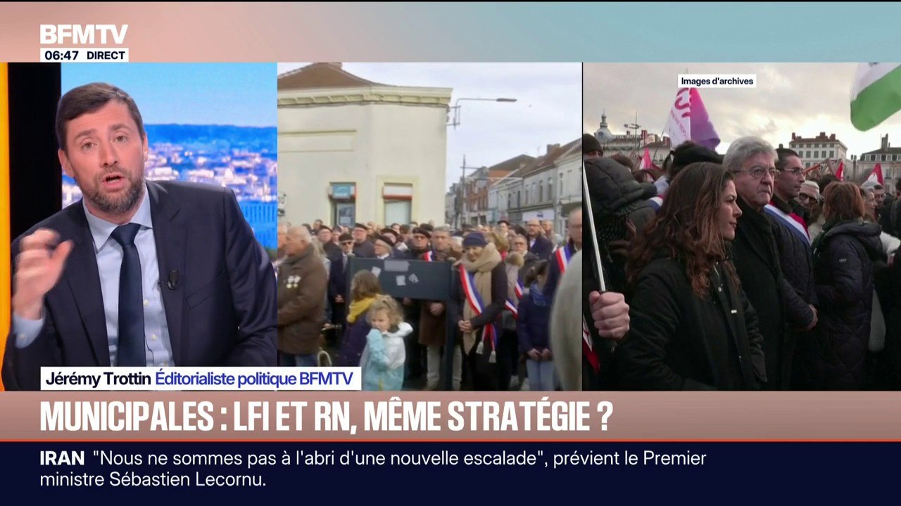 SIGNÉ BFM - Municipales: LFI et le RN, une même stratégie ?