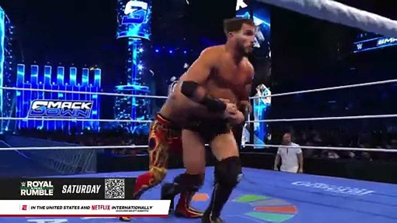 WWE SMACKDAWN 30 JANUARY 2026 AXIOM VS JOHNNY GARGANO FULL MATCH