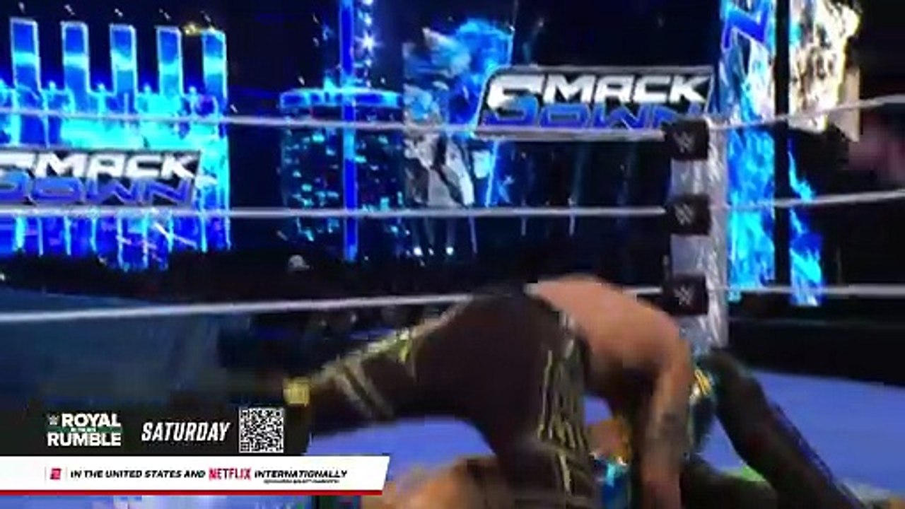 WWE SMACKDAWN 30 JANUARY 2026 REY FENIX VS CARMELO HAYES FULL MATCH