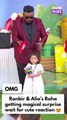 Omg 😍 A magician performs magic on Ranbir Kapoor & Alia Bhatt’s little Raha… and that cute face steals the show
