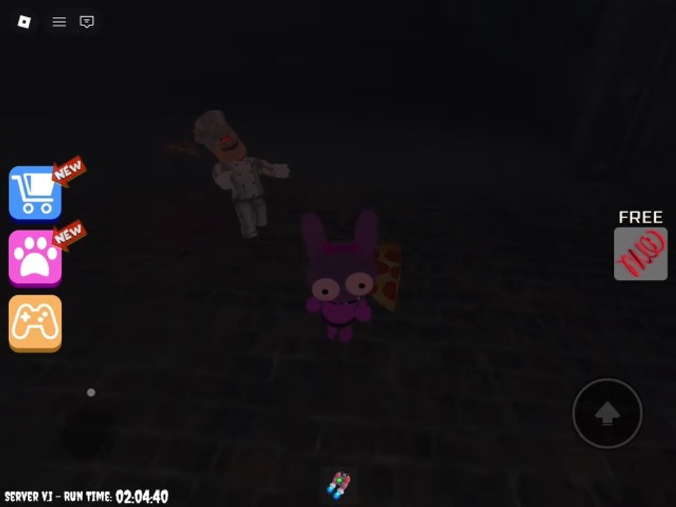 Owckx Pink Sprunki vs Papa Pizza Pizzeria Full Gameplay #roblox