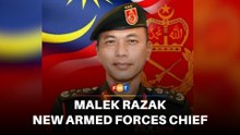 Malek Razak takes over as armed forces chief