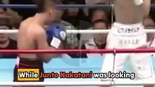 Junto Nakatani's STRAIGHT PUNCH made Milan Melindo STEP BACK FAST!