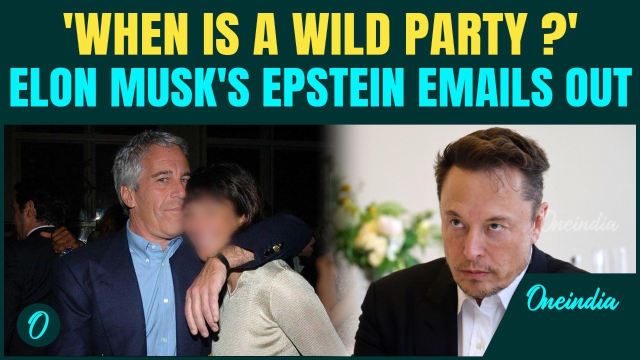 Epstein Breaking: Elon Musk's 'M***r Wild Party...