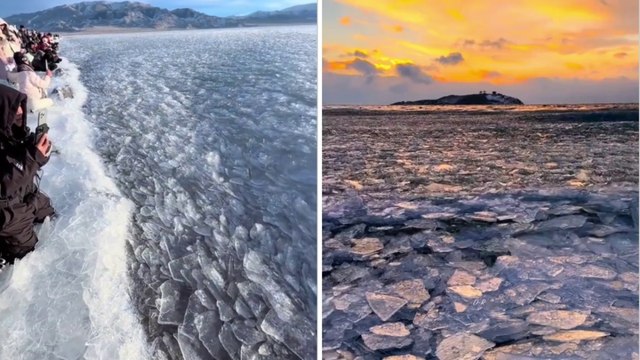 Un lago che non gela mai del tutto: il mistero ghiacciato del Lago Sayram tra i monti Tianshan
