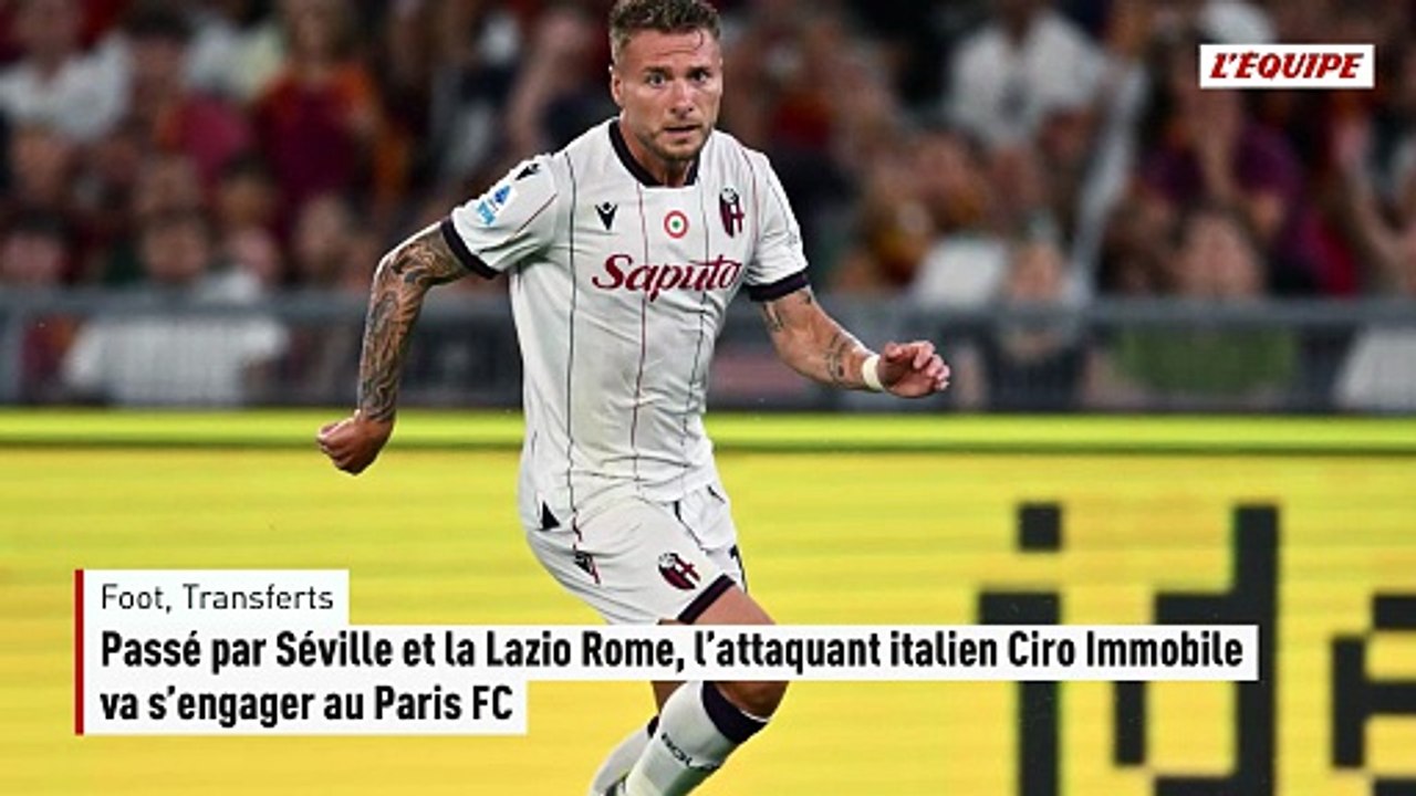 Mercato : passé par Séville et la Lazio Rome, l'attaquant italien Ciro Immobile va s'engager au Paris FC - Foot - Transferts