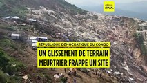 RDC : Un glissement de terrain meurtrier frappe un site minier
