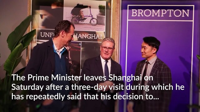 Keir Starmer hails trade and investment deals as trip to China concludes