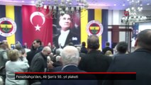 Fenerbahçe Divan Kurulu Toplantısı'nda Ali Şen'e 50. yıl plaketi verildi