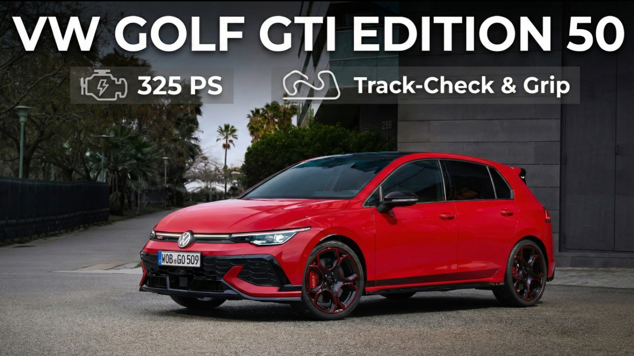 2026 VW Golf GTI Edition 50 | Sondermodell mit Rennstrecken-Genen
