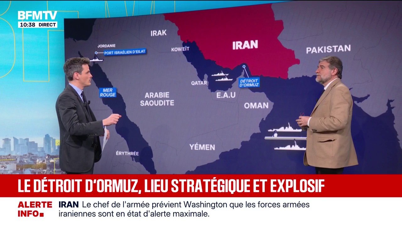Tensions entre l'Iran et les États-Unis: pourquoi est-ce que le détroit d'Ormuz est un lieu stratégique et explosif?