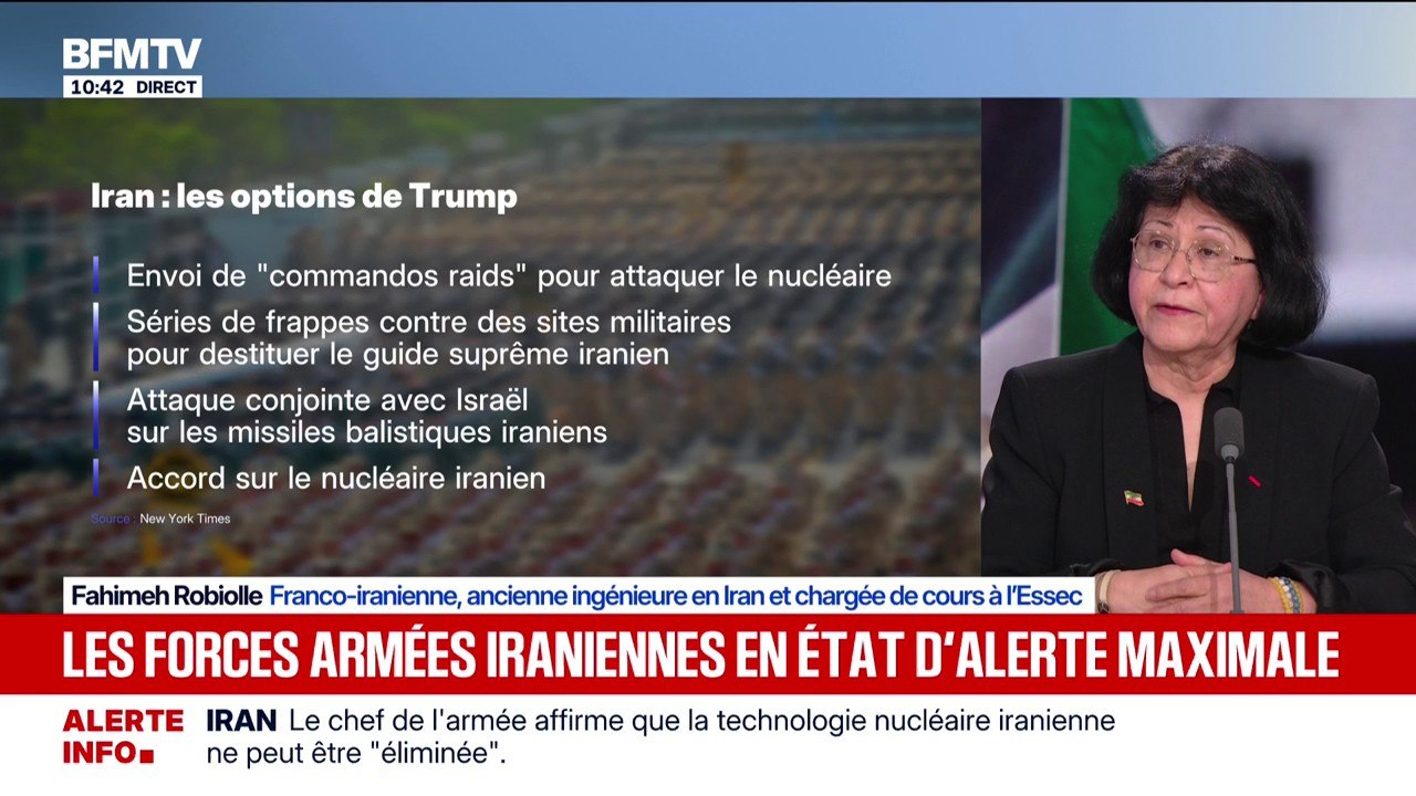 Iran: "Les égouts sentent le sang et les cadavres", déclare Fahimeh Robiolle, franco-iranienne, après avoir reçu des nouvelles de Téhéran