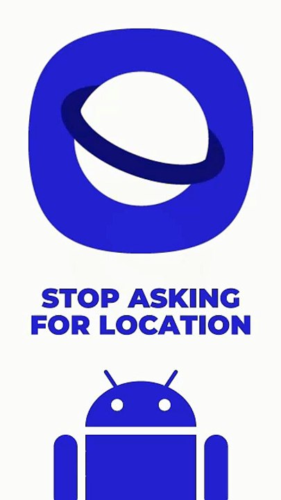 How to stop websites from asking for your location in Samsung Internet