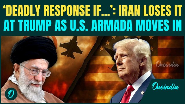 U.S Vs Iran Nuclear Showdown: Iran Vows IMMEDIATE Response As U.S Armada, F-35s Encircle Tehran