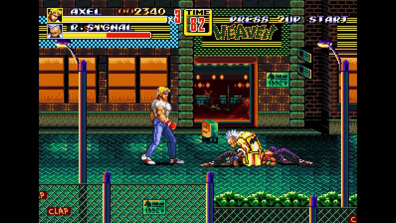 Streets Of Rage 2 - Go Straight (House Remix V2) with sound effects (Stage 1)