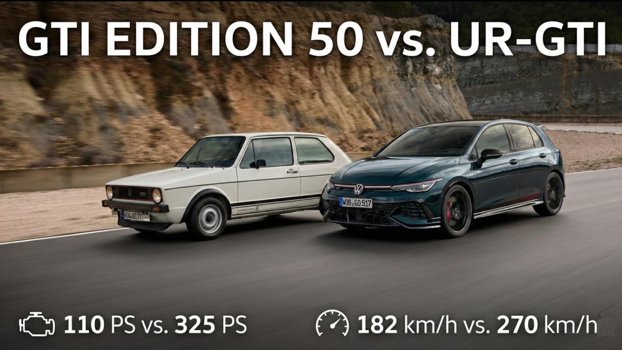 VW Golf GTI 1976 & 2026 – Zwei Generationen, ein Kult