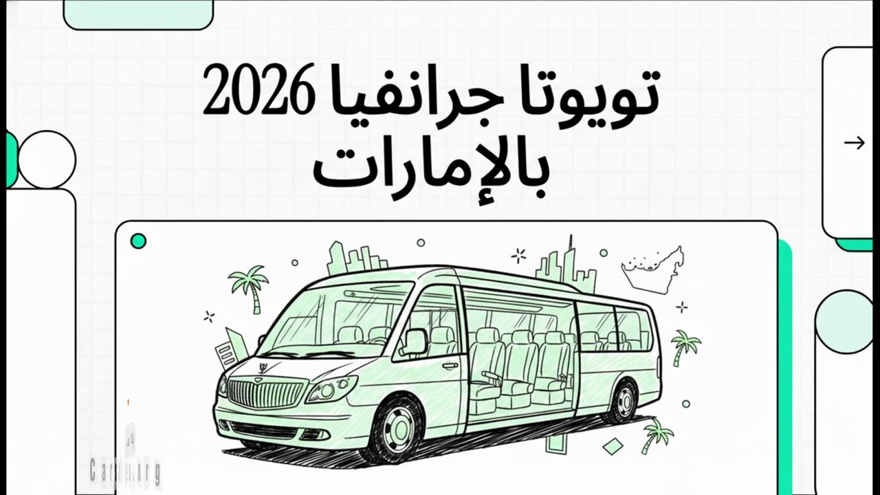 مراجعة تويوتا جرانفيا 2026: هل تستحق لقب ملكة الـ MPV في دبي؟ 🇦🇪🔥