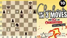 #ThreeMovesOnly 😑😒 Can you checkmate in 3 moves? (P.65) (White to play)♟️