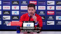 Pour Simeone, gagner la Liga est le “meilleur moyen de faire taire les sifflets”