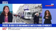 Colère des policiers: entre 15.000 à 20.000 manifestants dans le cortège parisien, selon le syndicat Alliance police