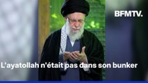 Iran: les dernières images de l'ayatollah Ali Khamenei dans le mausolée de l'imam Khomenei à Téhéran