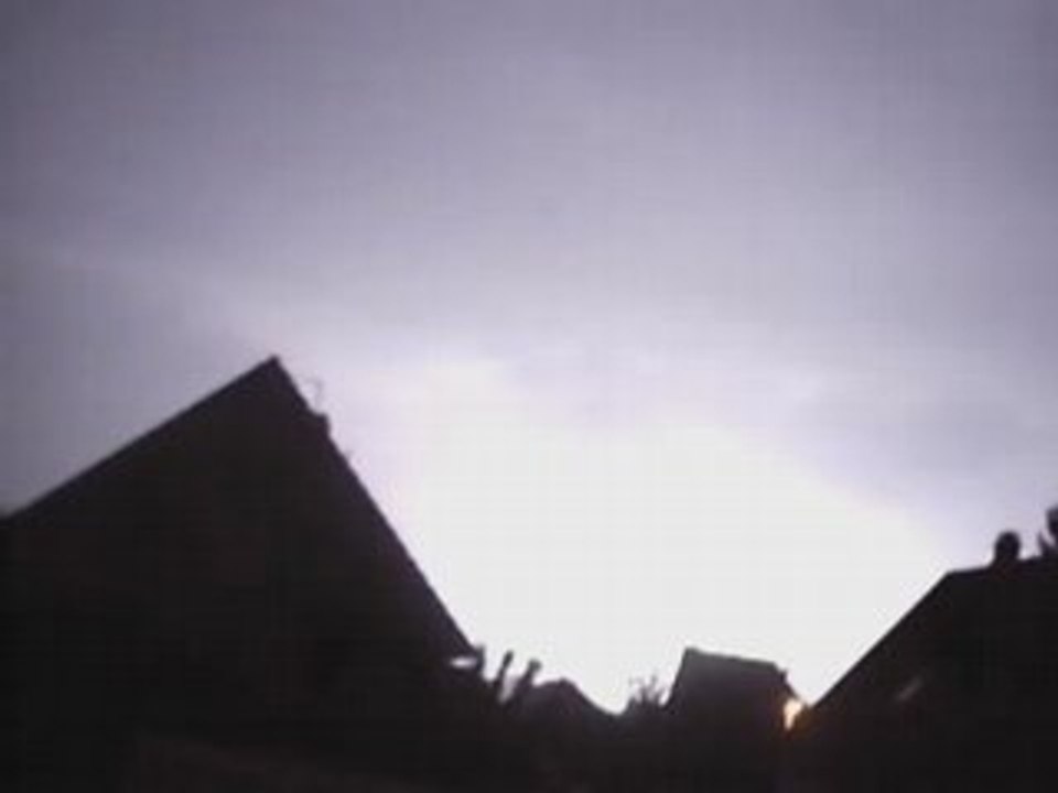 Orage 29 mai 2008 Alsace