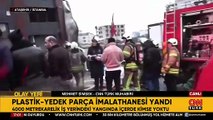 SON DAKİKA... İstanbul Ataşehir'de 4 katlı iş yerinde yangın