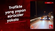 Hatay'da trafikte yarış yapan sürücüler yakalandı