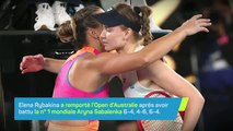 Open d'Australie - Rybakina sacrée face à Sabalenka !