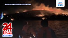 Grassfire sa Taal Volcano Island, naapula matapos ang 15 oras | 24 Oras Weekend