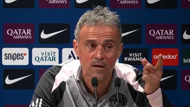 Luis Enrique répond à Pierre Sage