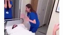 She Walked Into The Hospital Room With Fear in Her Heart