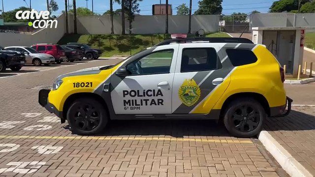 Veículo furtado é recuperado e três suspeitos são detidos na BR-163