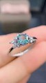 925 Silver Alexandrite Ring for Women | Elegant Wedding Jewelry Review