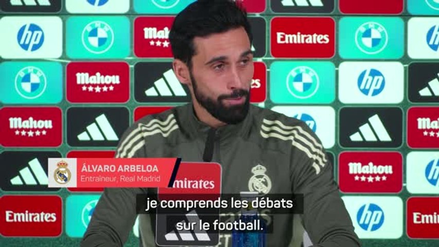 Real Madrid : Alvaro Arbeloa - "Thibaut Courtois, Federico Valverde, Kylian Mbappé, Jude Bellingham, Vinicius Jr sont dans le top 10 mondial"