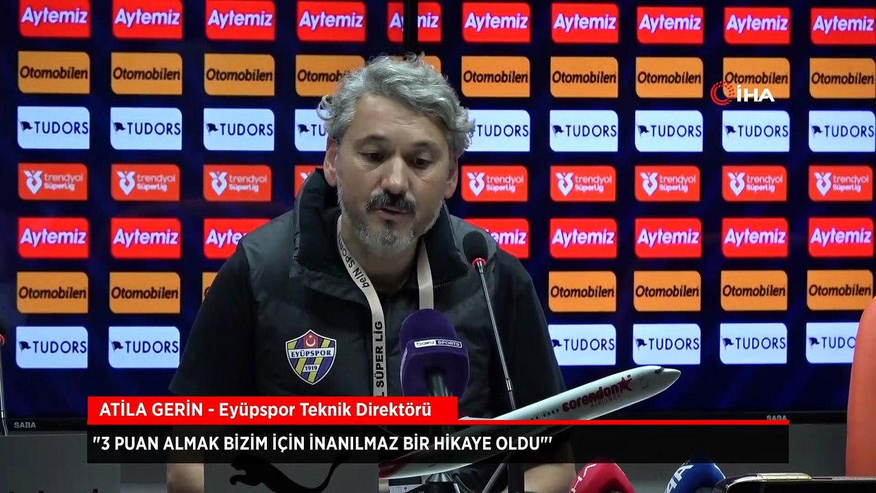 Atila Gerin: 3 puan almak bizim için inanılmaz bir hikaye oldu